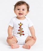 Matchstick Christmas Tree - White