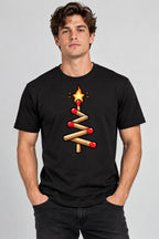 Matchstick Christmas Tree - Black