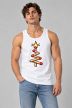 Matchstick Christmas Tree - White