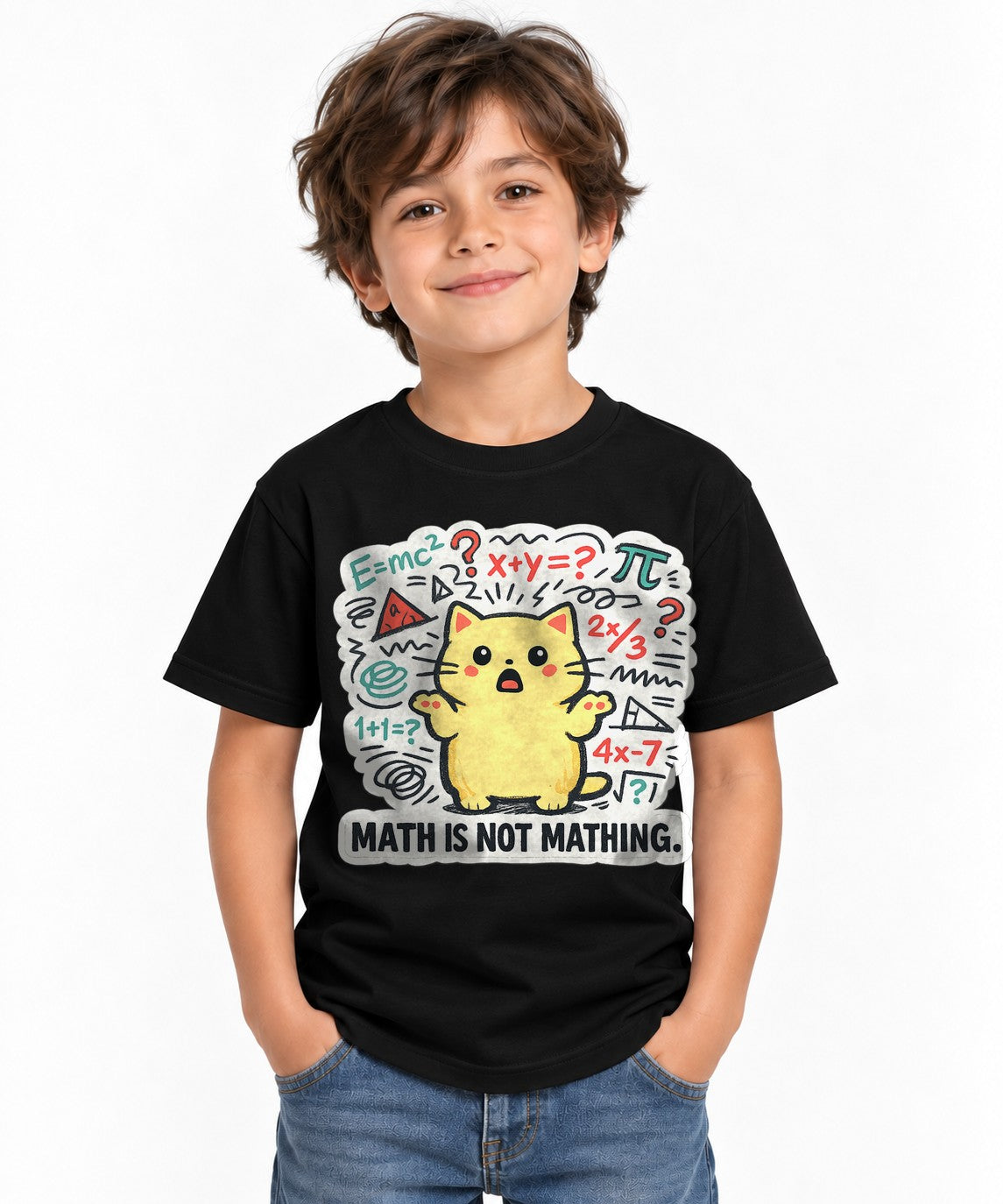Math Is Not Mathing - Black