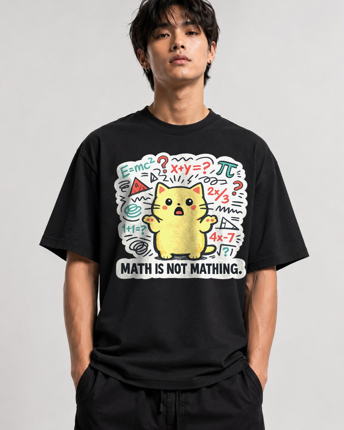 Math Is Not Mathing - Black