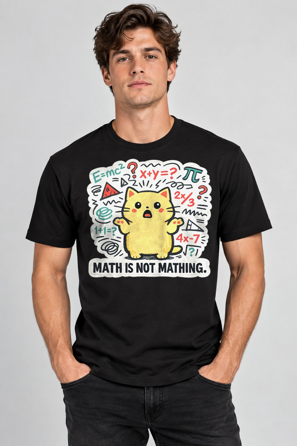 Math Is Not Mathing - Black