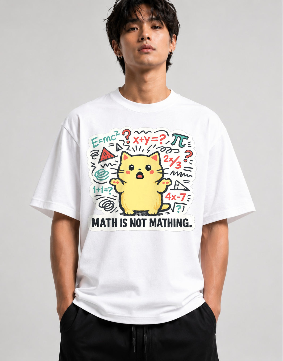 Math Is Not Mathing - White
