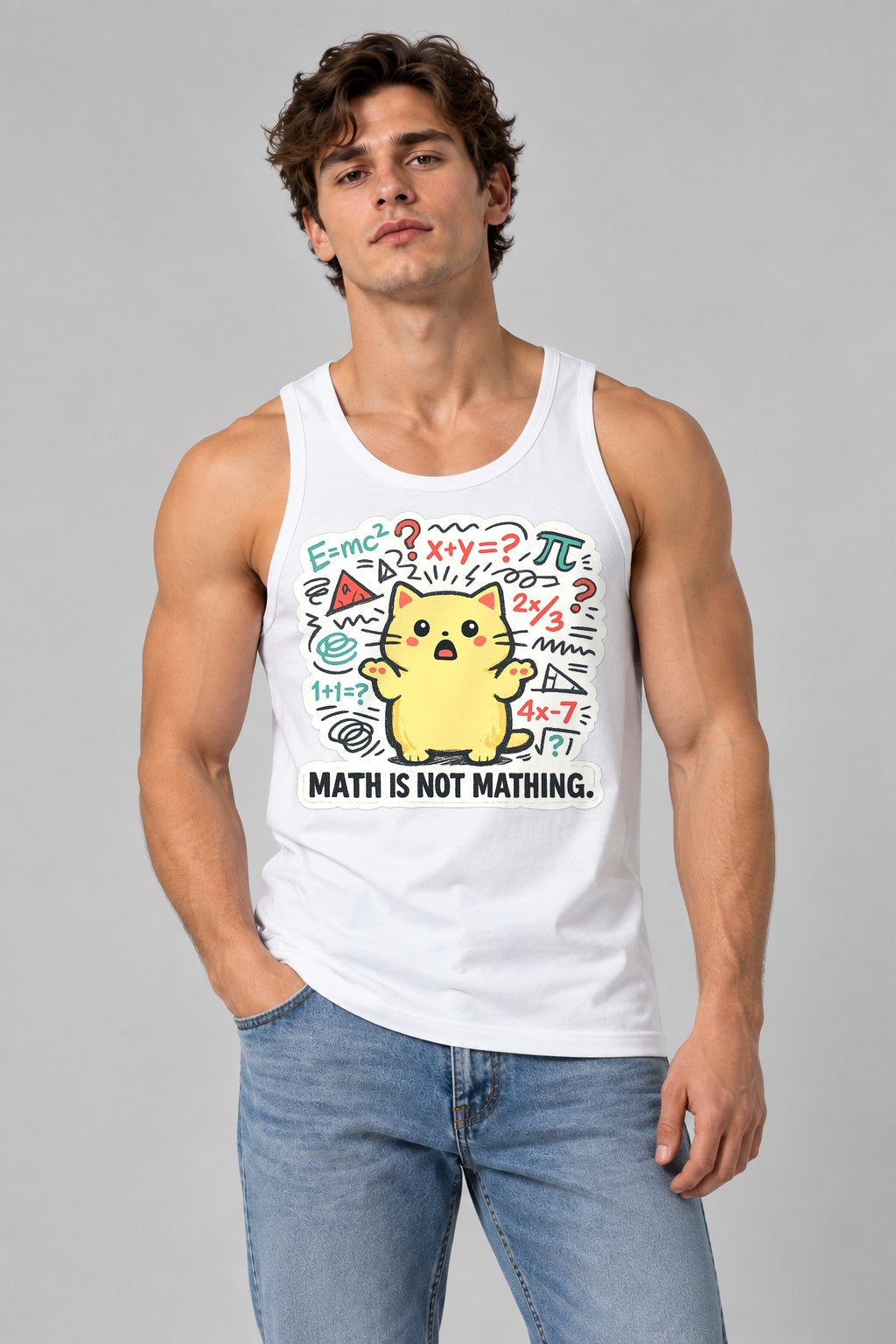 Math Is Not Mathing - White