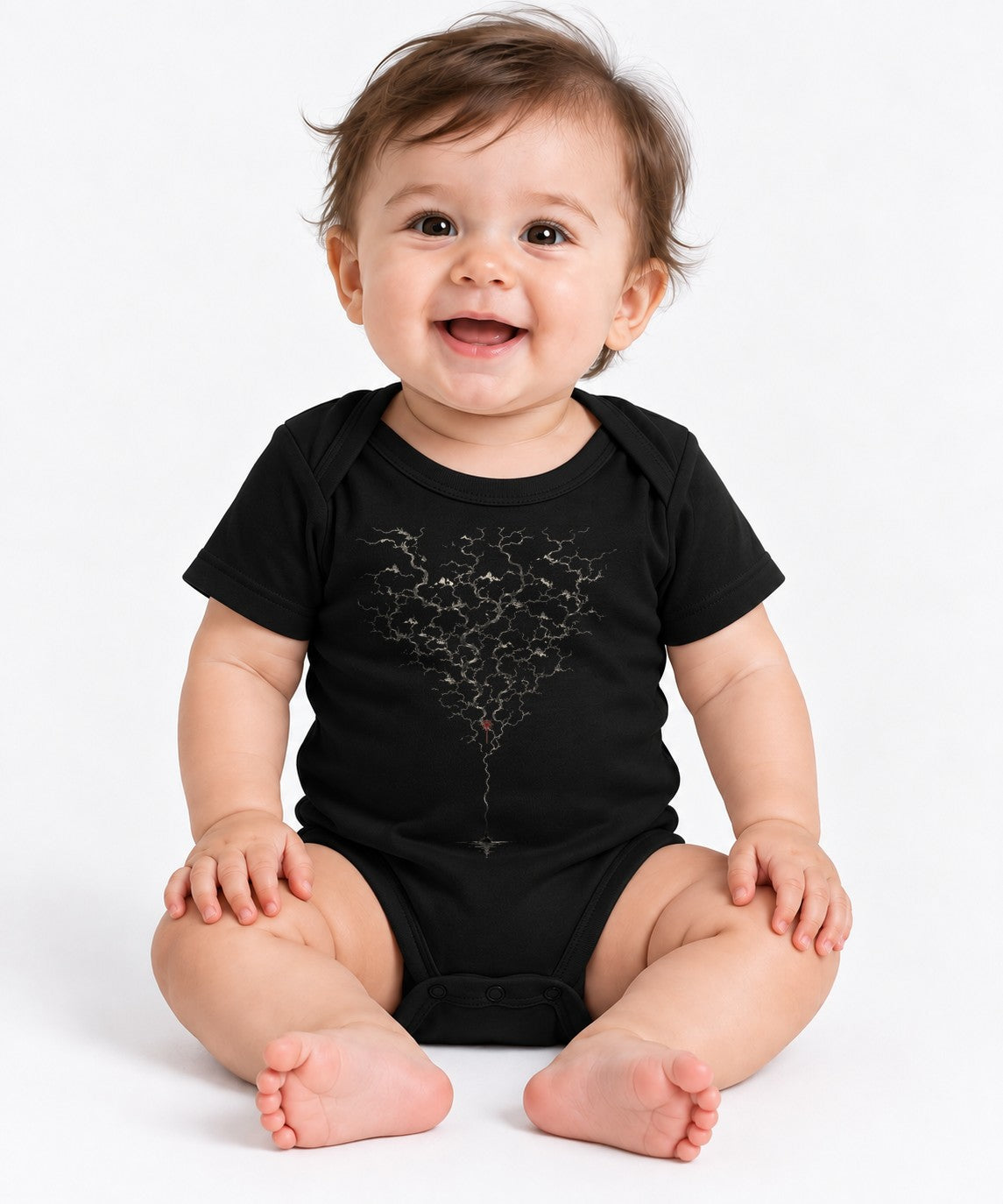 Meditation Lightning Tree - Black