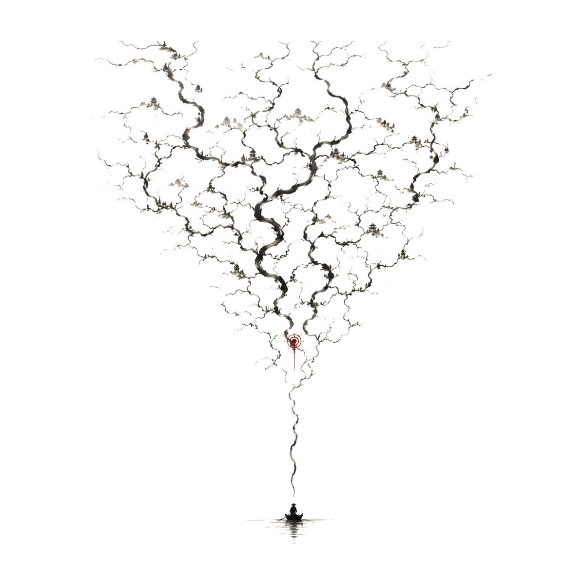 Meditation Lightning Tree