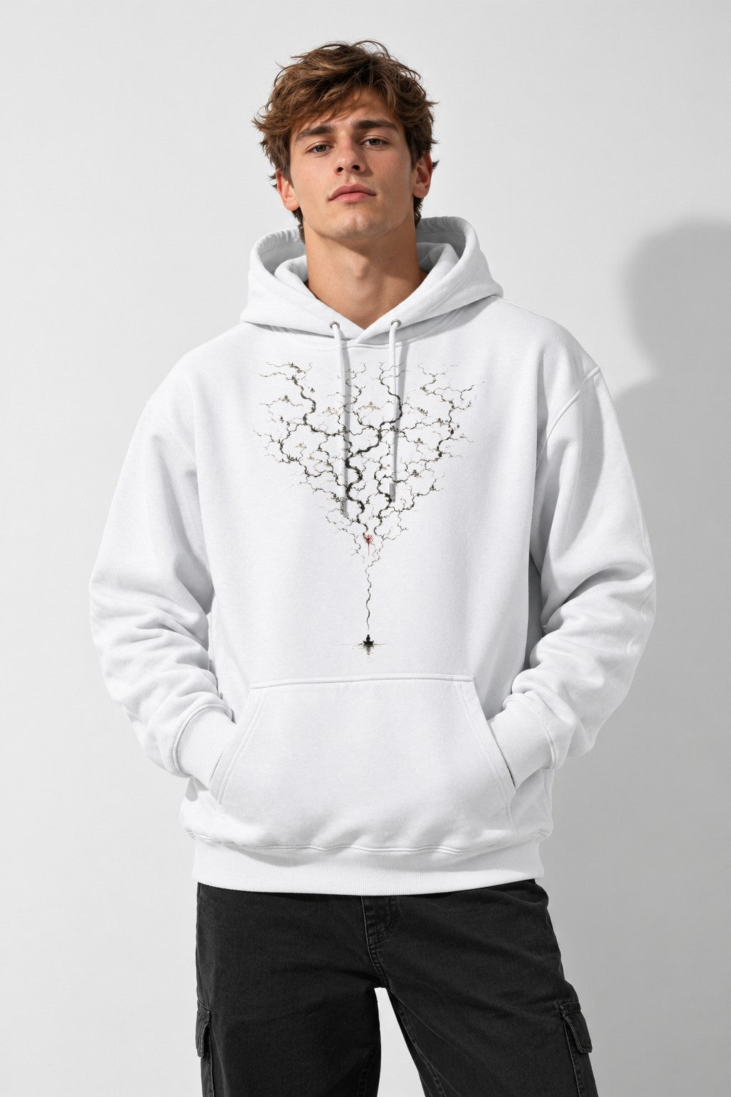 Meditation Lightning Tree - White