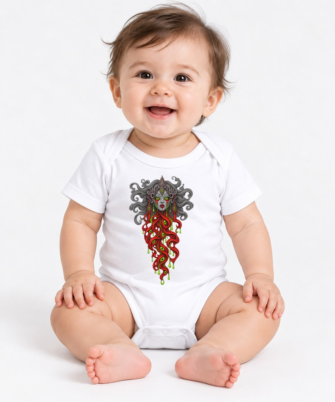 Medusa Gorgon Horror - White