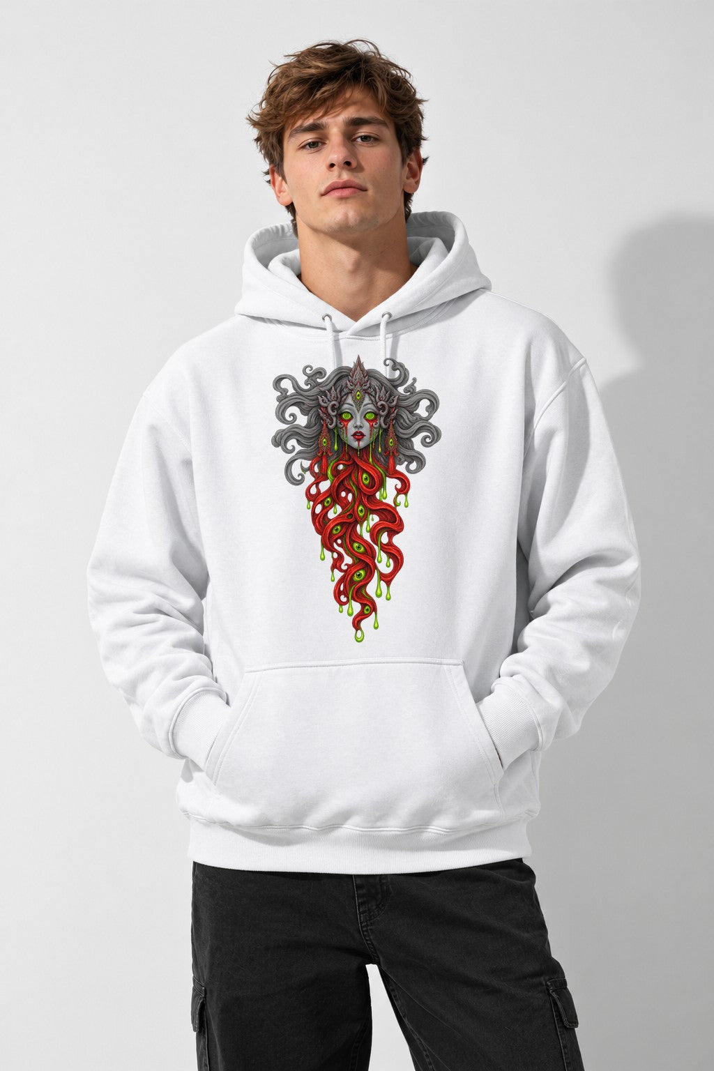 Medusa Gorgon Horror - White