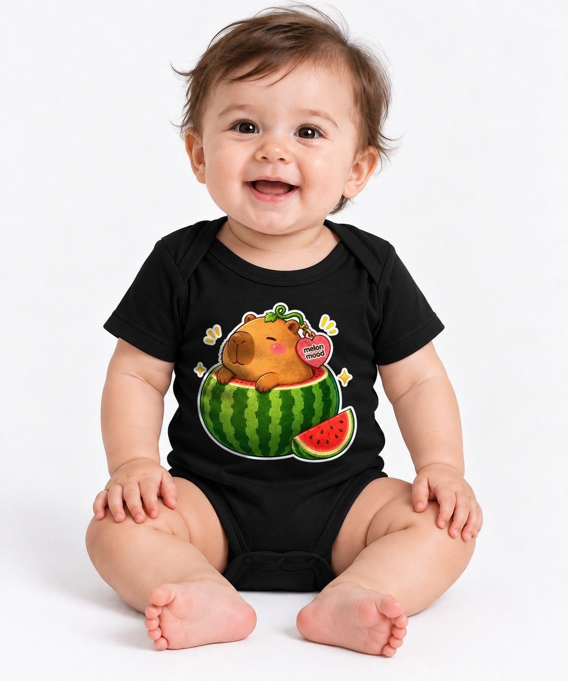 Melon Mood Capybara - Black