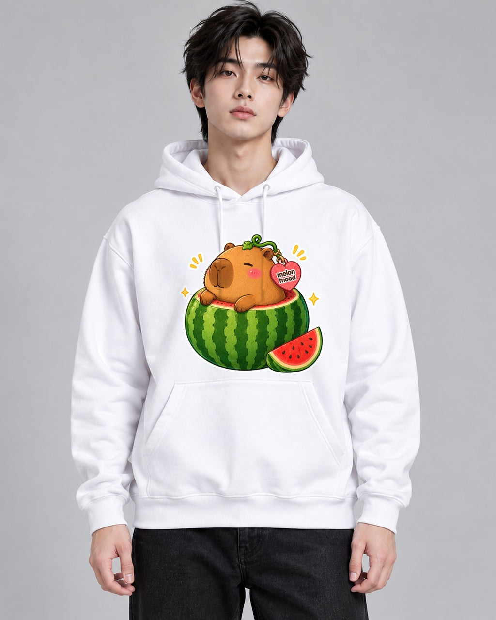 Melon Mood Capybara - White