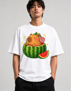 Melon Mood Capybara - White