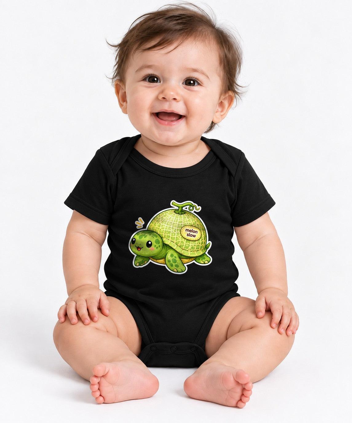 Melon Slow Turtle - Black