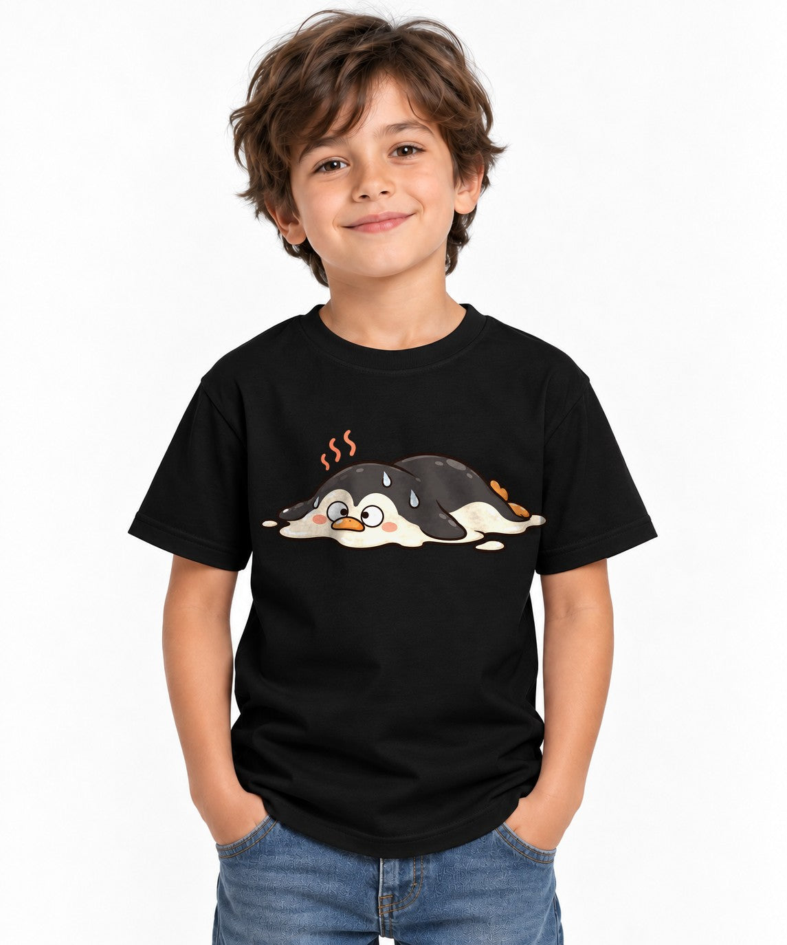 Melted Penguin - Black