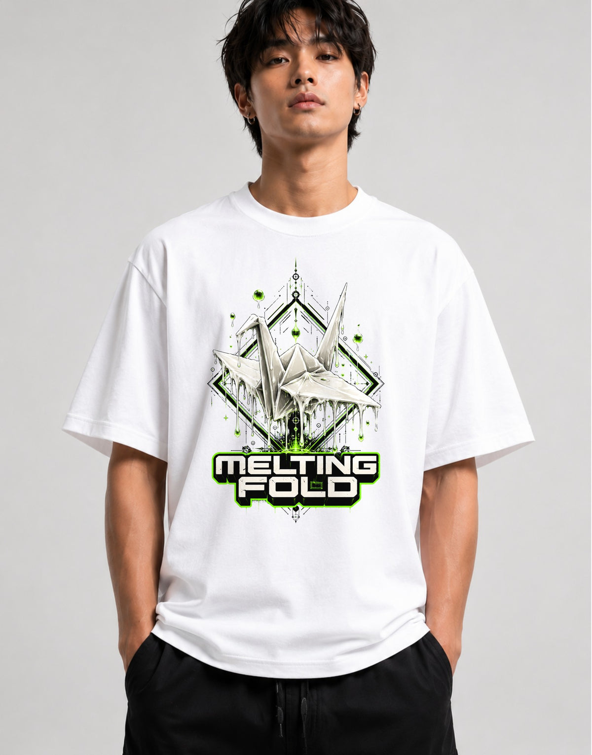 Melting Fold - White