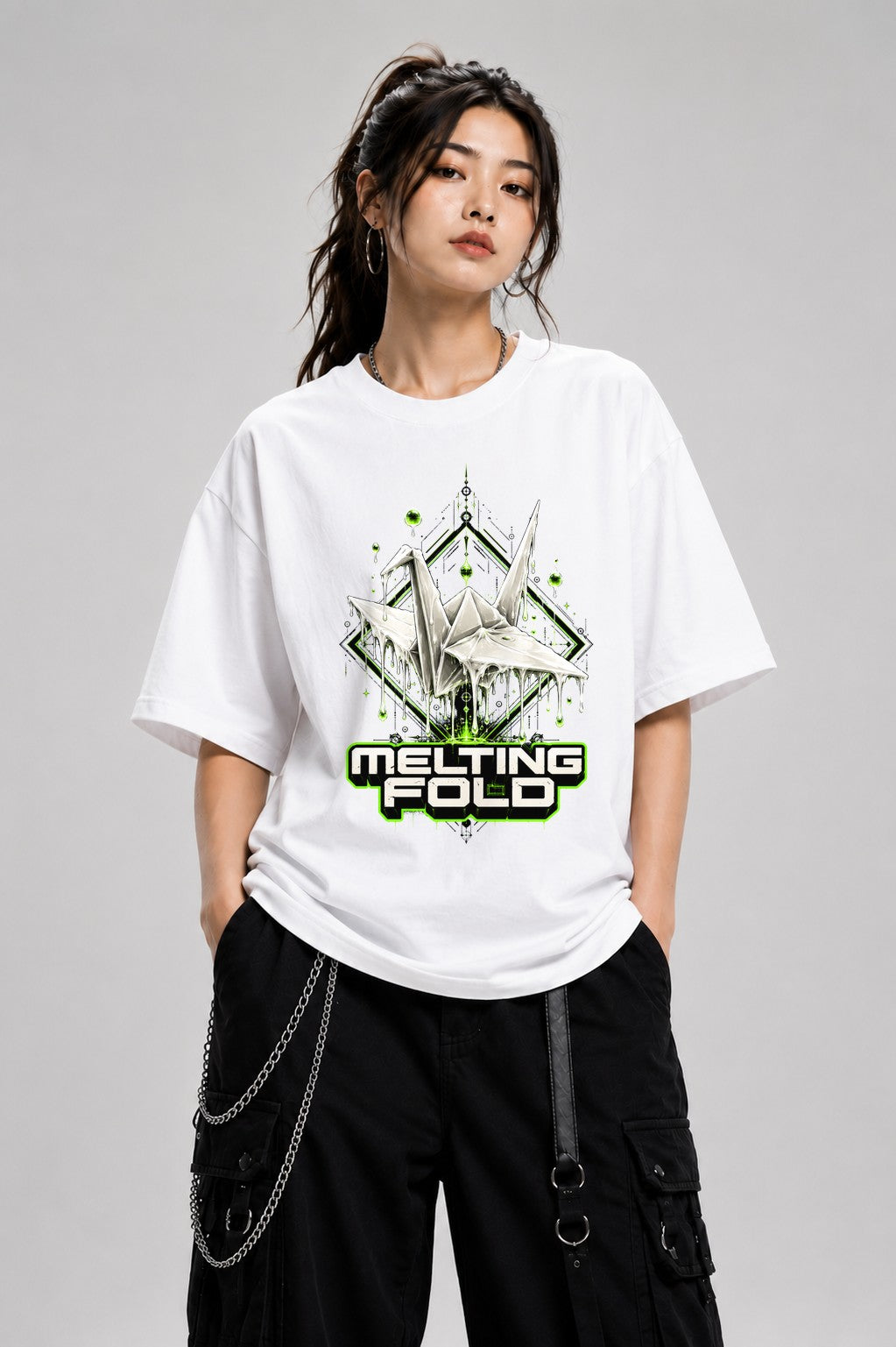 Melting Fold - White