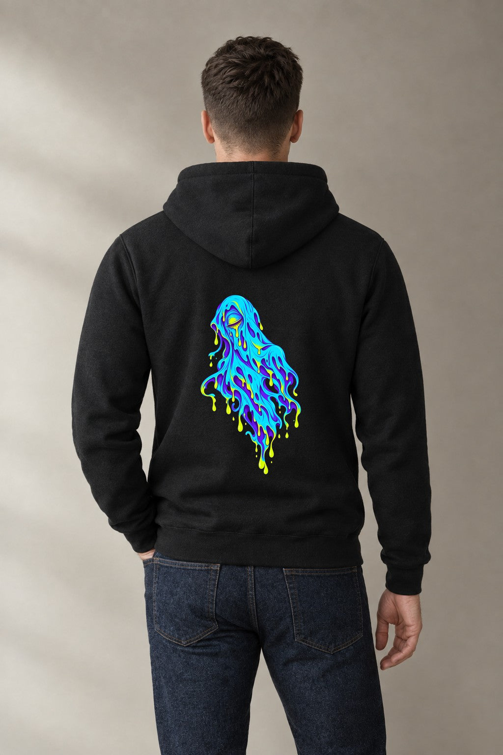Melting Slime Ghost - Black