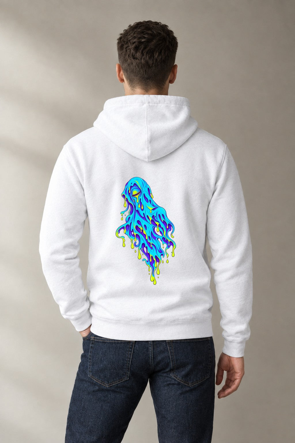 Melting Slime Ghost - White