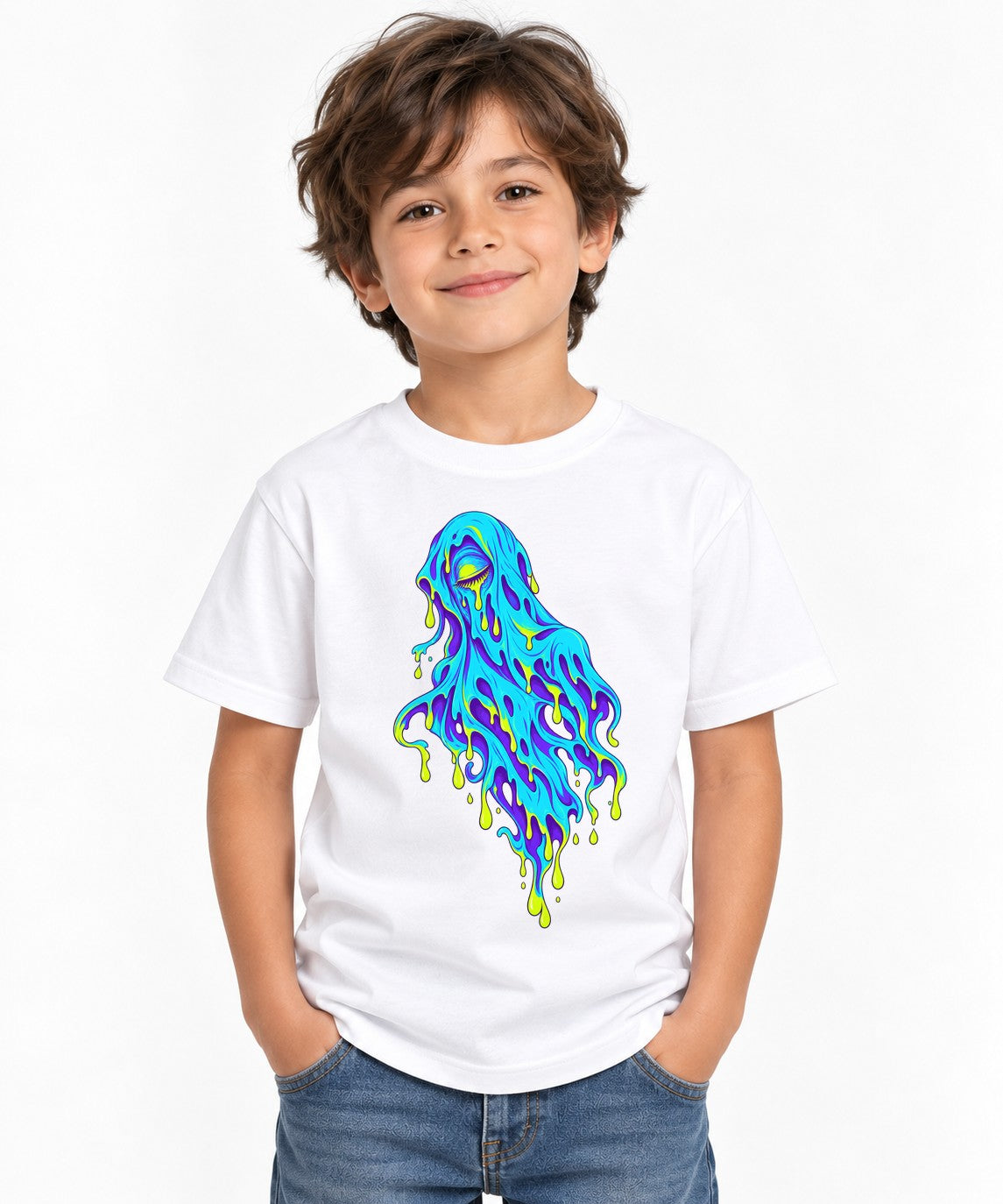 Melting Slime Ghost - White