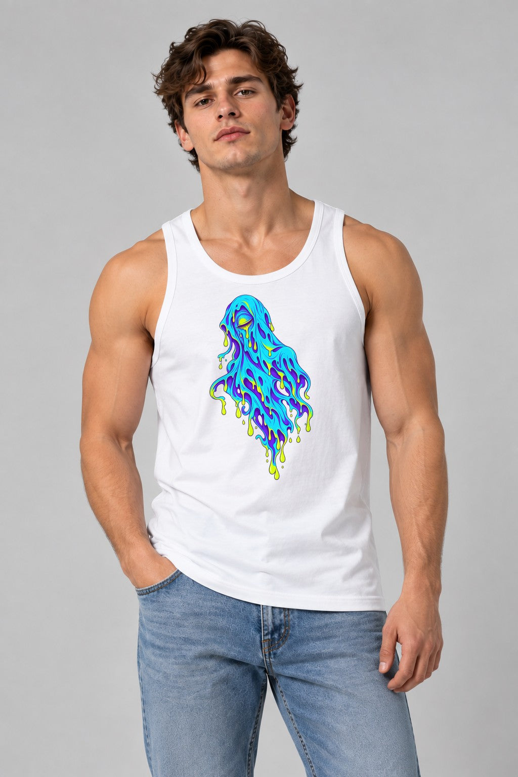 Melting Slime Ghost - White