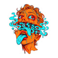 Melting Surreal Face