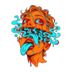 Melting Surreal Face