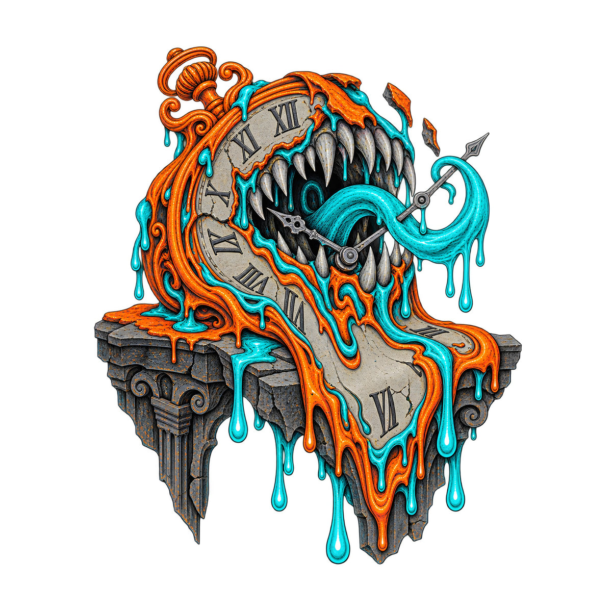 Melting Time Monster