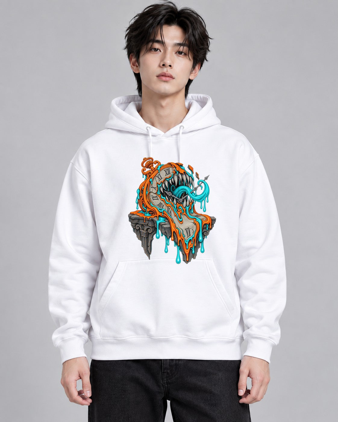 Melting Time Monster - White