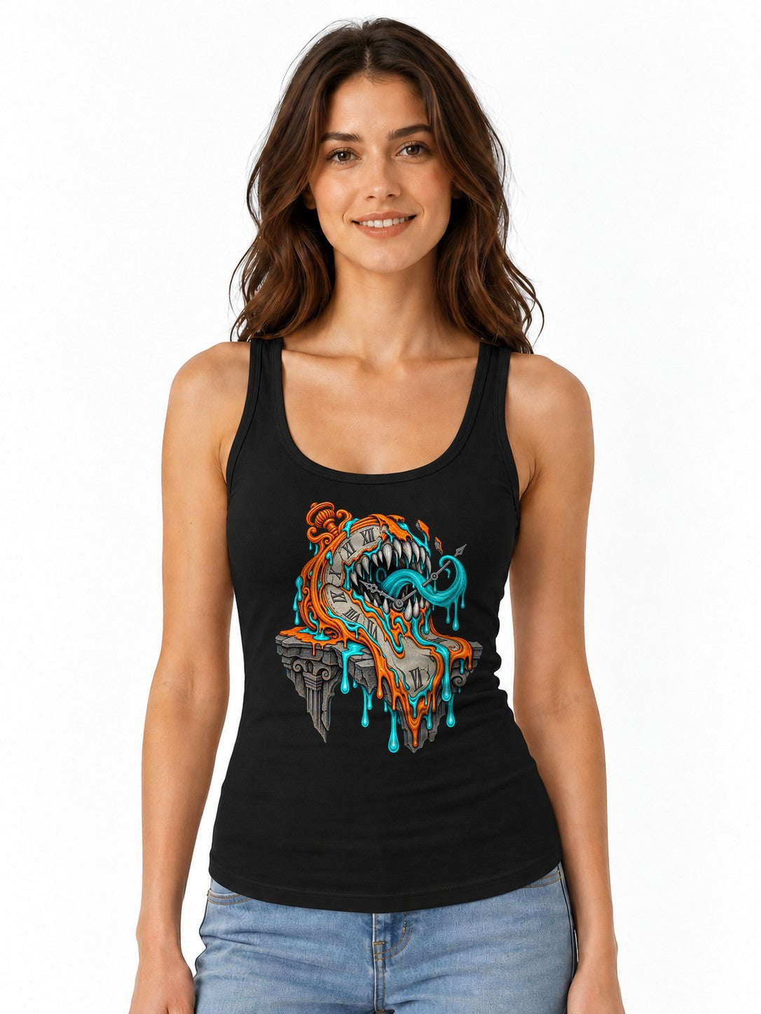 Melting Time Monster - Black