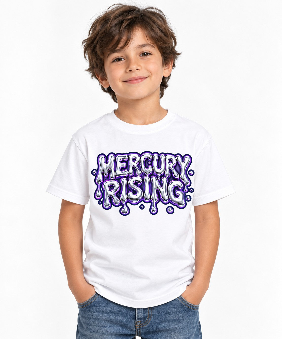 Mercury Rising Chrome - White