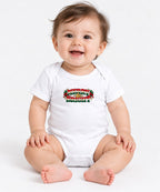 Merry & Bright Candy Stripe - White