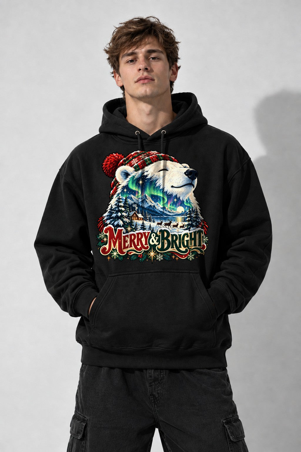 Merry And Bright Bear - Black