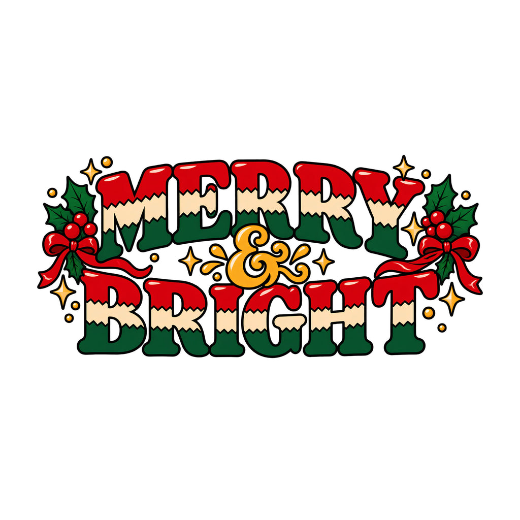 Merry & Bright Candy Stripe