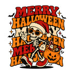 Merry Halloween Skeleton