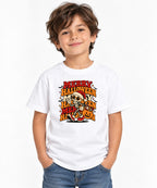 Merry Halloween Skeleton - White