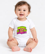 Mind Fluidity Psychedelic Trippy Swirl Graphic Tee - White