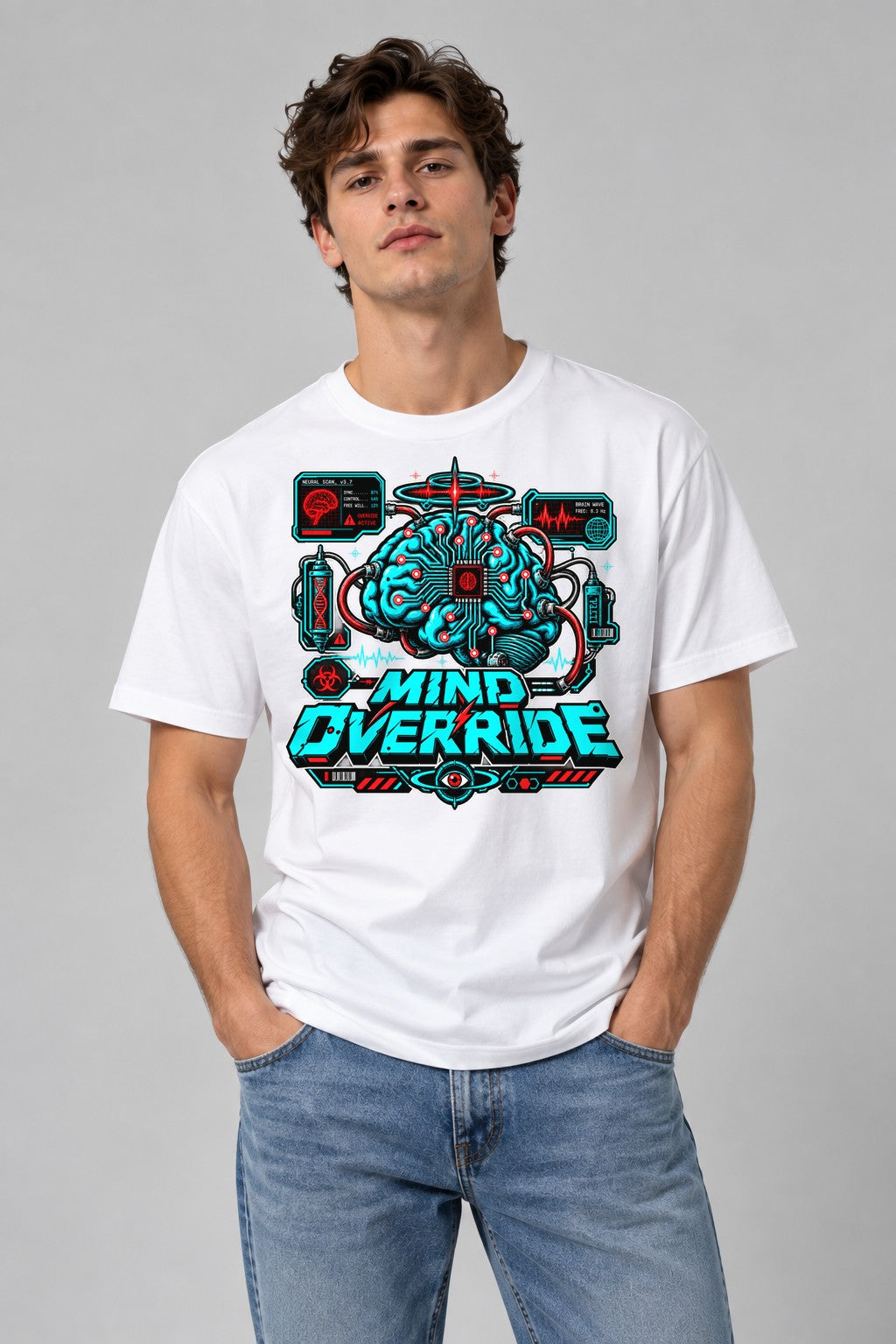 Mind Override - White