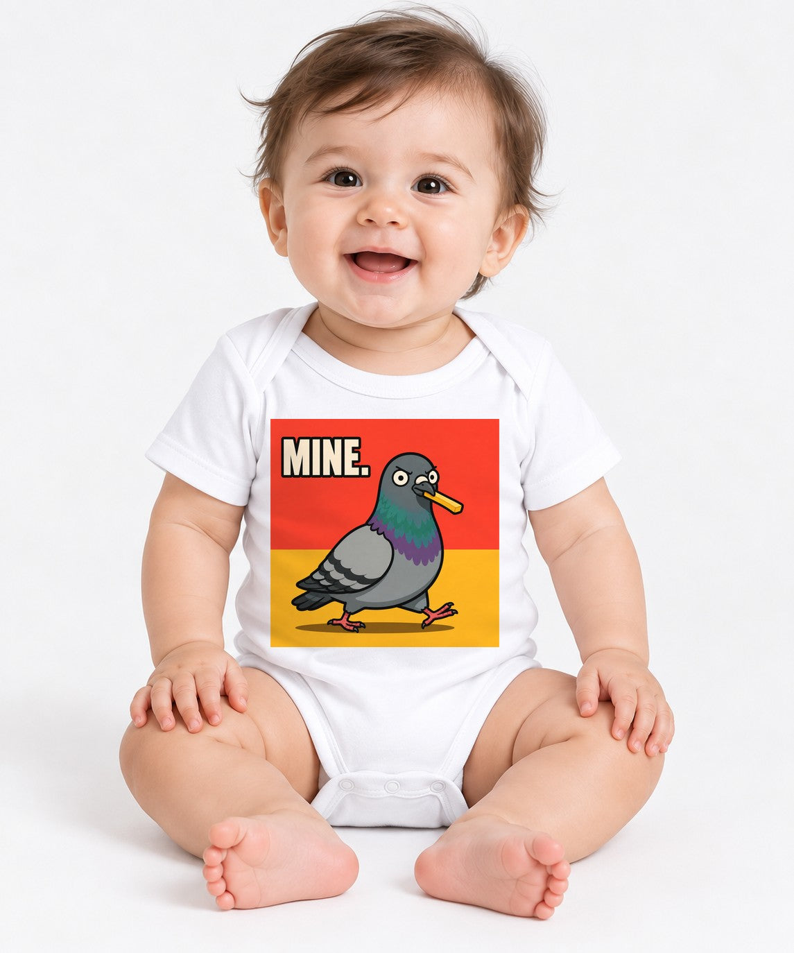Mine Pigeon - White