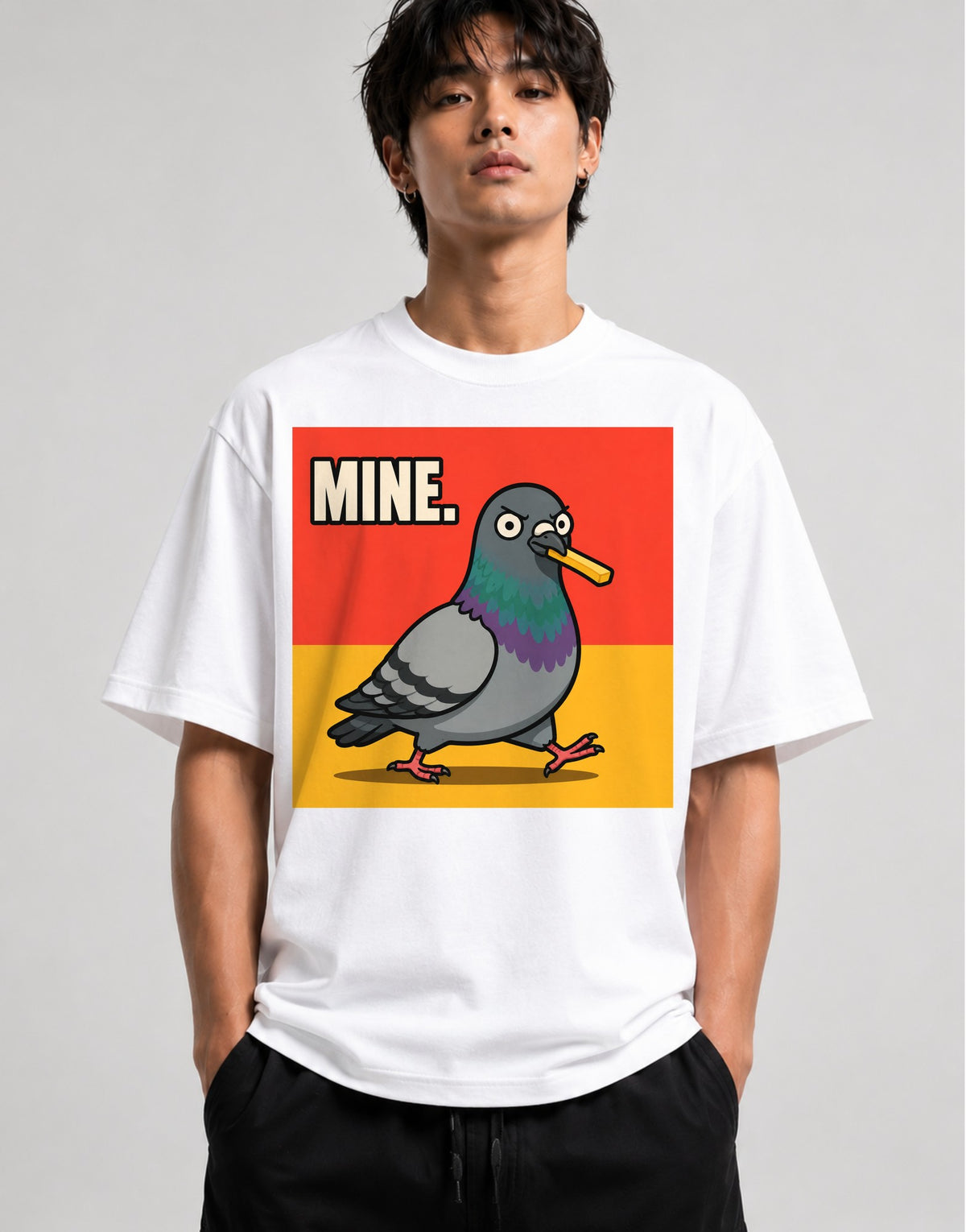 Mine Pigeon - White