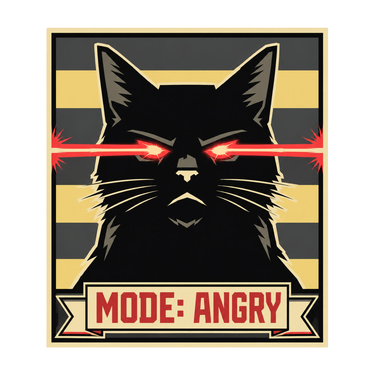 Mode Angry Cat