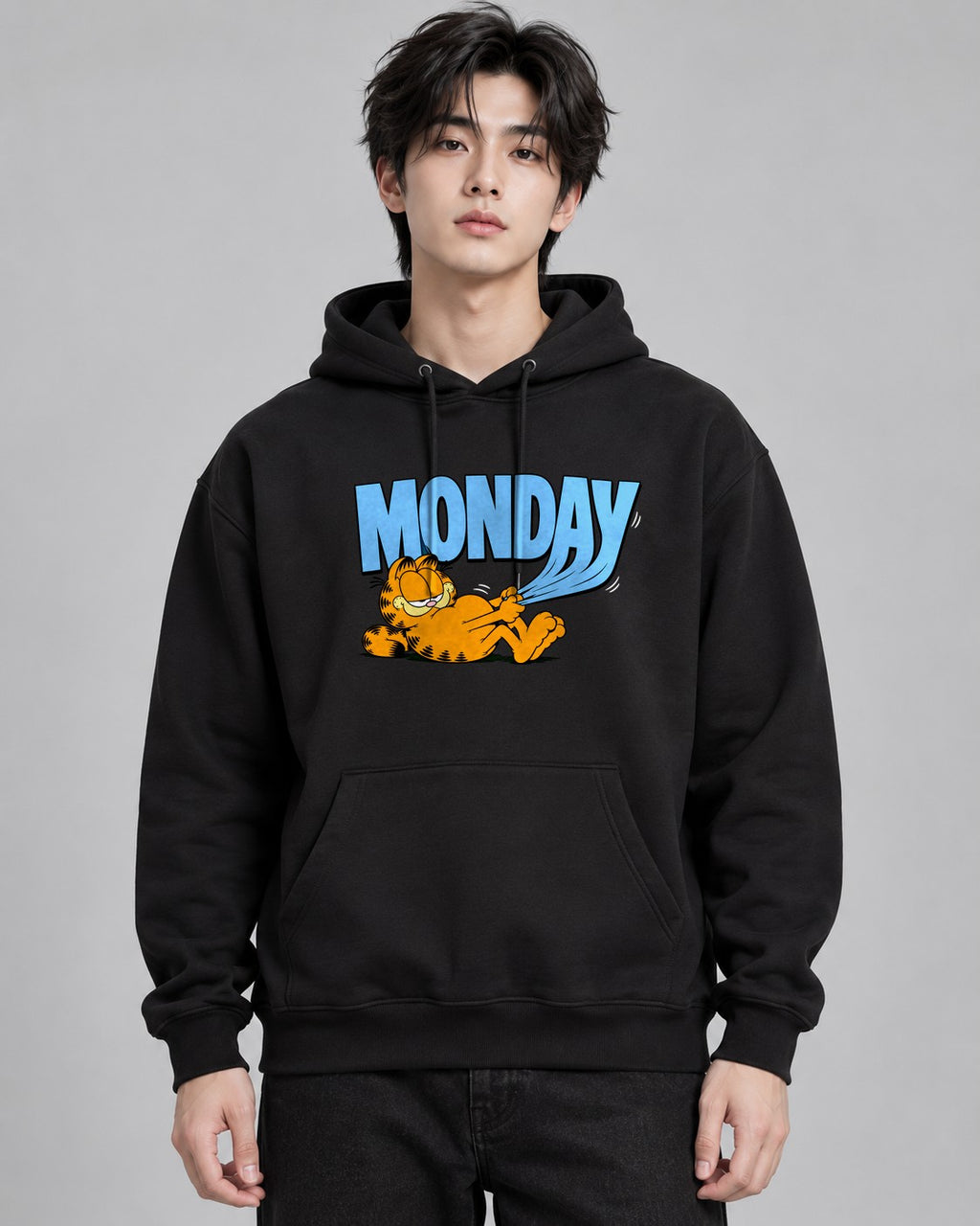 Monday Garfield - Black