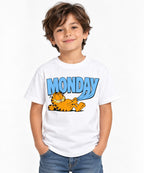 Monday Garfield - White