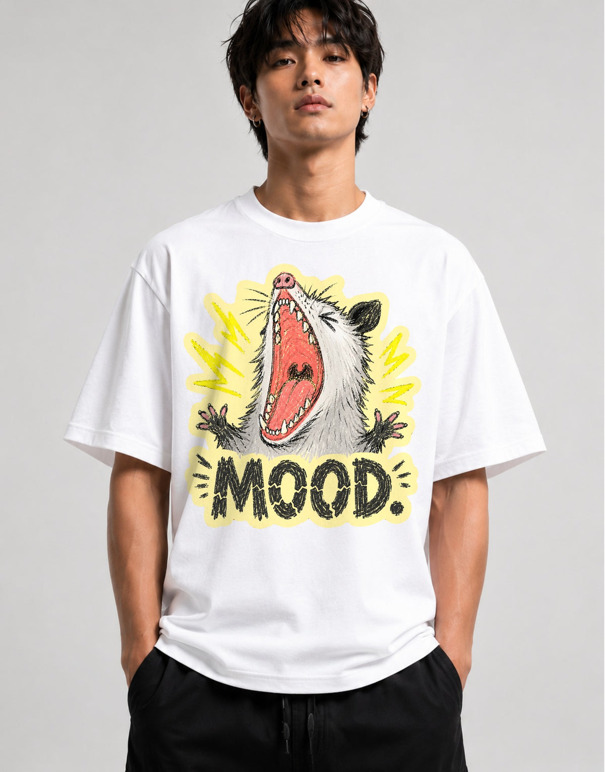 Mood Opossum - White