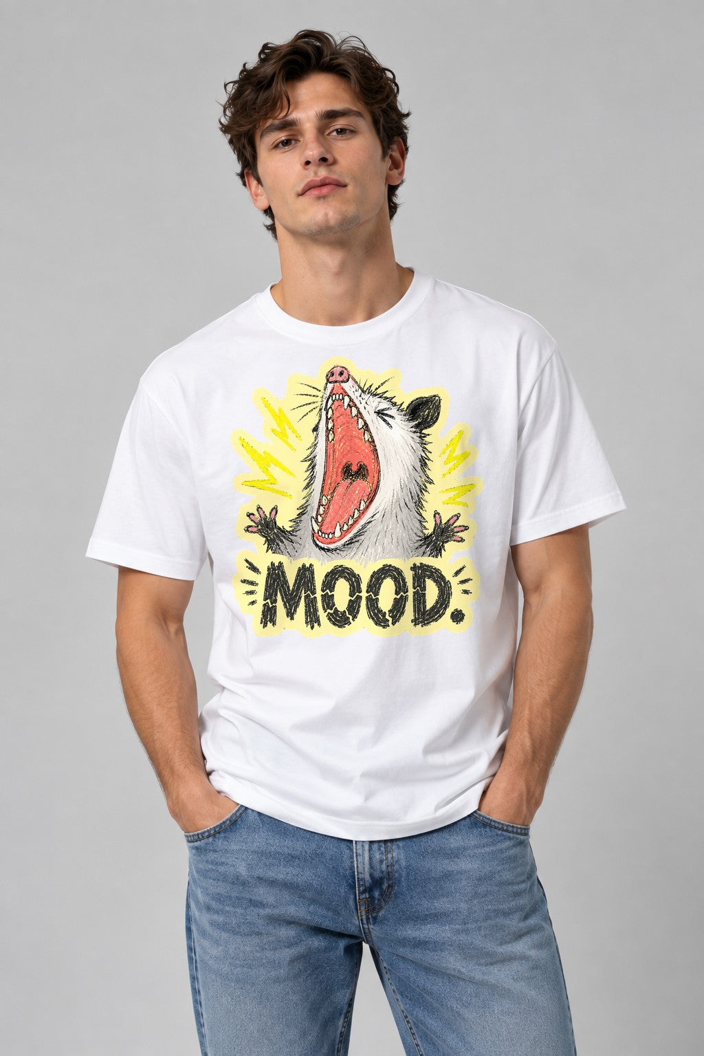 Mood Opossum - White