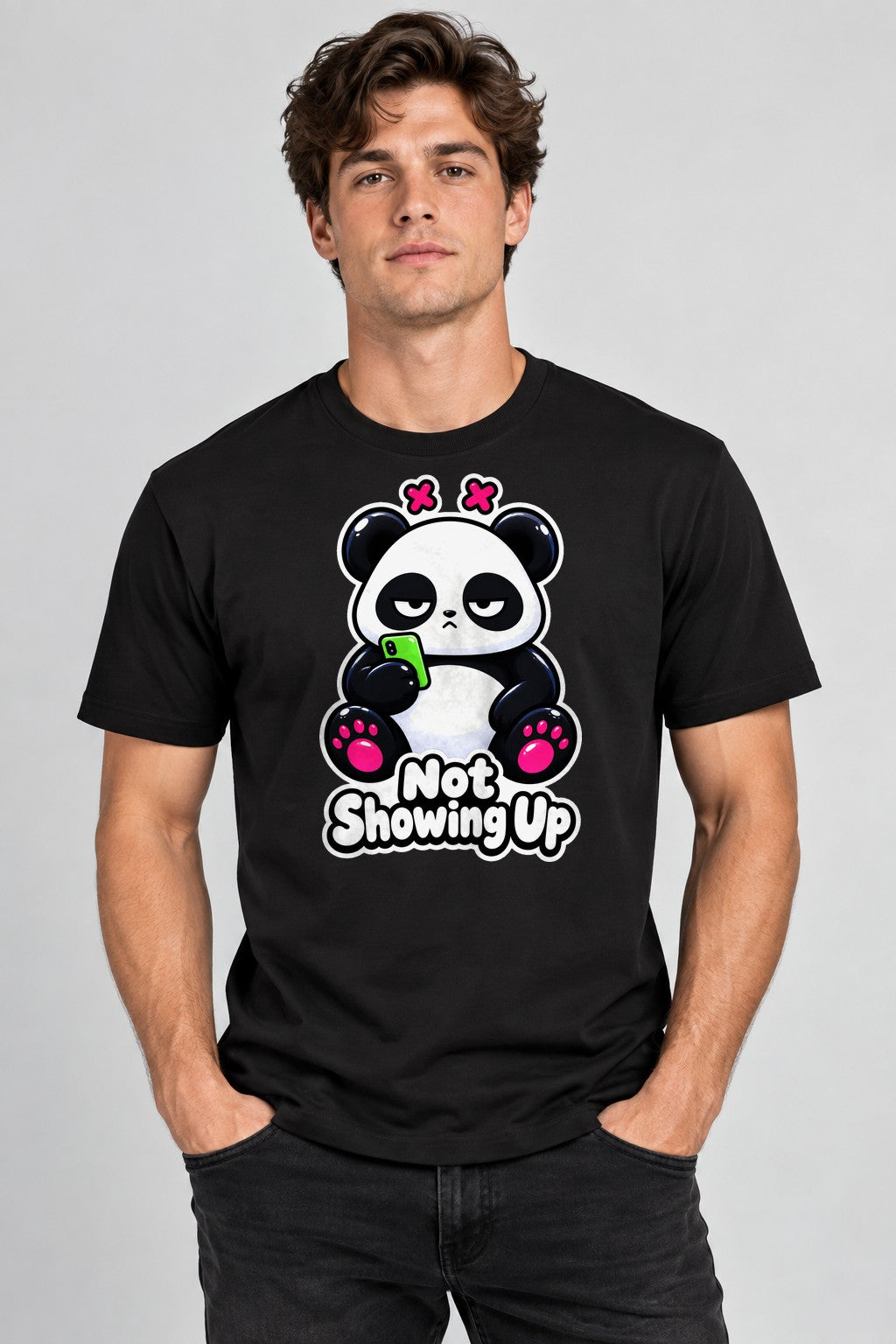 Moody Panda No Show - Black