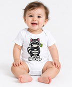 Moody Raccoon Early Leaver - White
