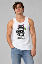 Moody Raccoon Early Leaver - White