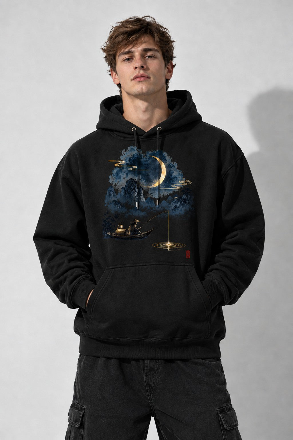 Moonlight Fisherman - Black