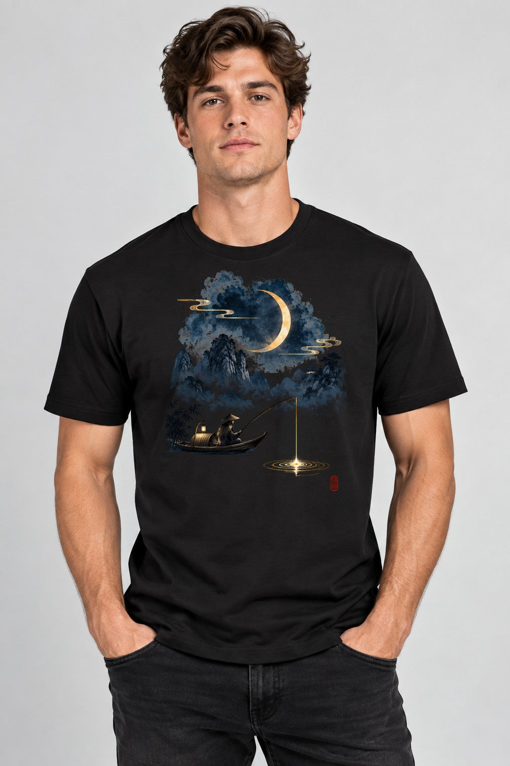 Moonlight Fisherman - Black