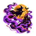Moonlit Witch Flight